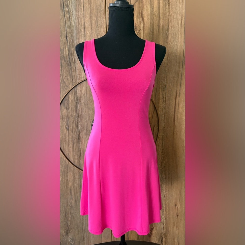 Ambiance Vibrant Pink Mini Dress
